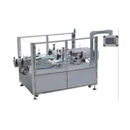 Automatic diagnol  self adhesive labeling machine 01