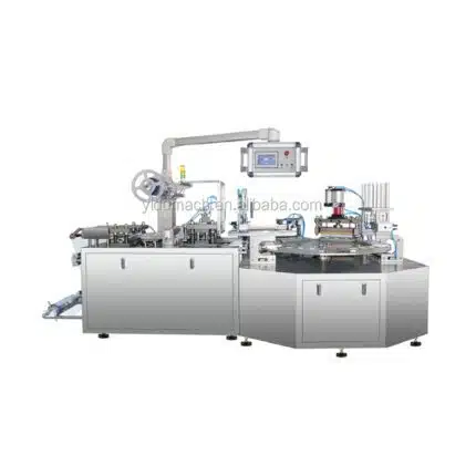 Rotatory type paper card blister packing machine 01