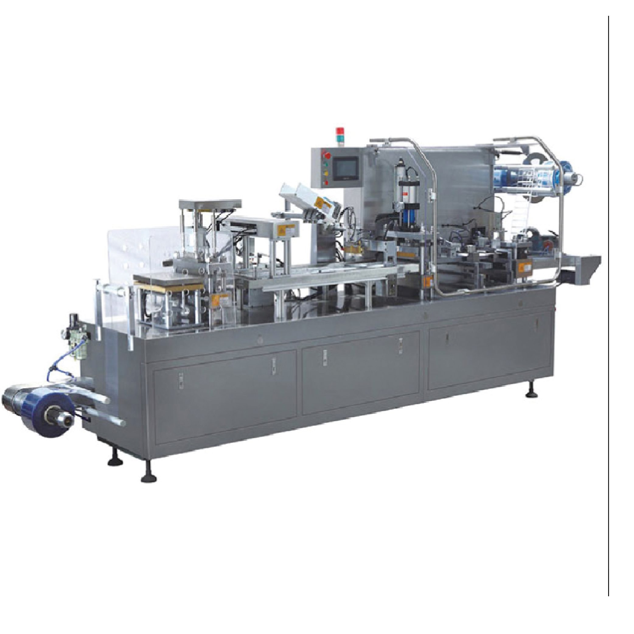 Straighjt type paper card blister packing machine 01